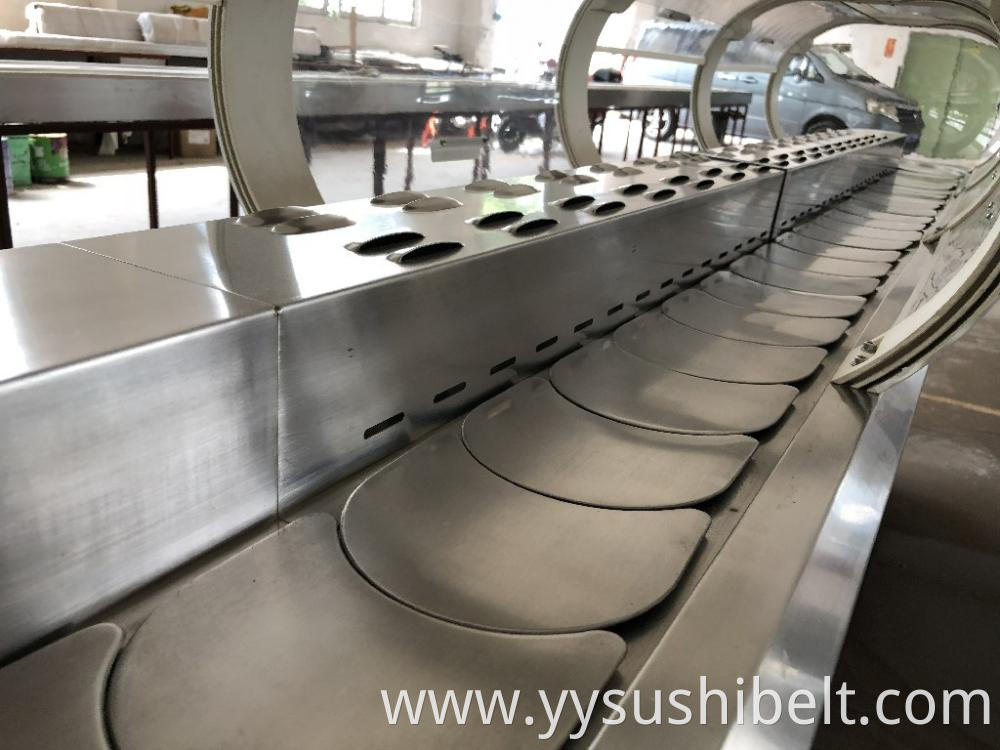 Refrigeratedsingle-layer conveyor belt